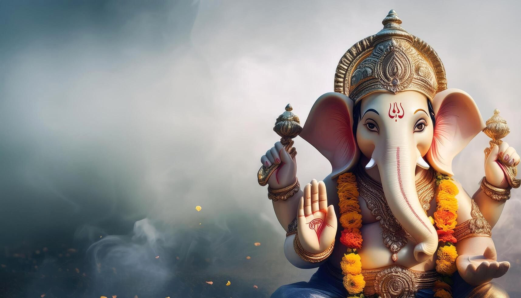 Free Lord Ganesha Banner Background Free Lord Ganesha Banner Background