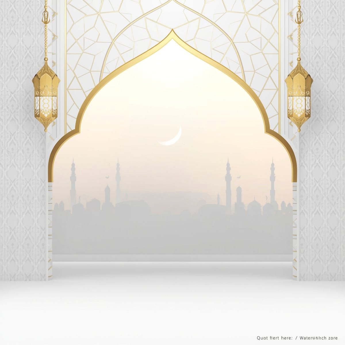 Soothing Islamic Background for Inspirational Quran & Hadith Quotes
