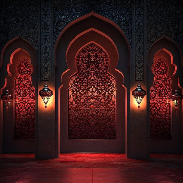 Muslim Festival Backdrop