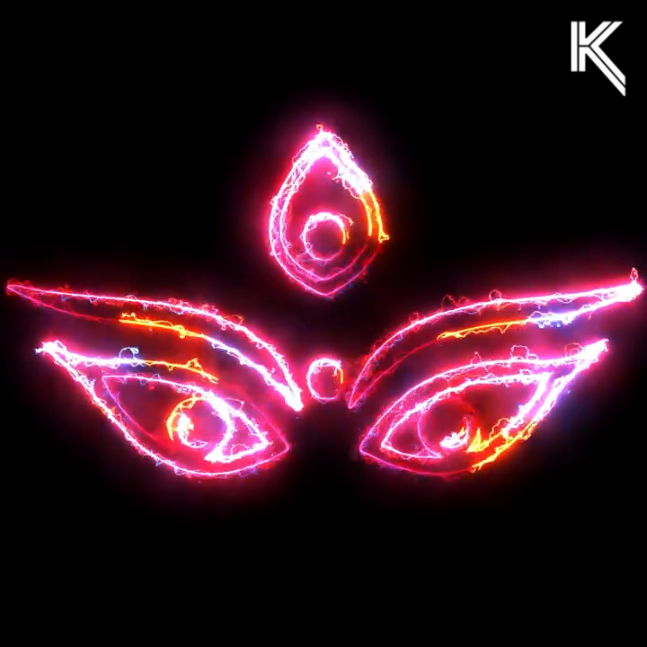 Vibrant Mata Di Devotional Wall Art