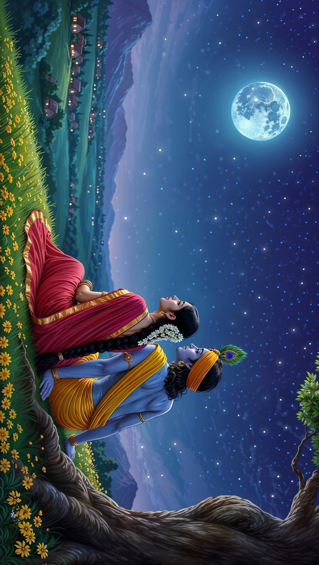 Blessed Love: Radha & Krishna Wallpapers Blessed Love: Radha & Krishna Wallpapers