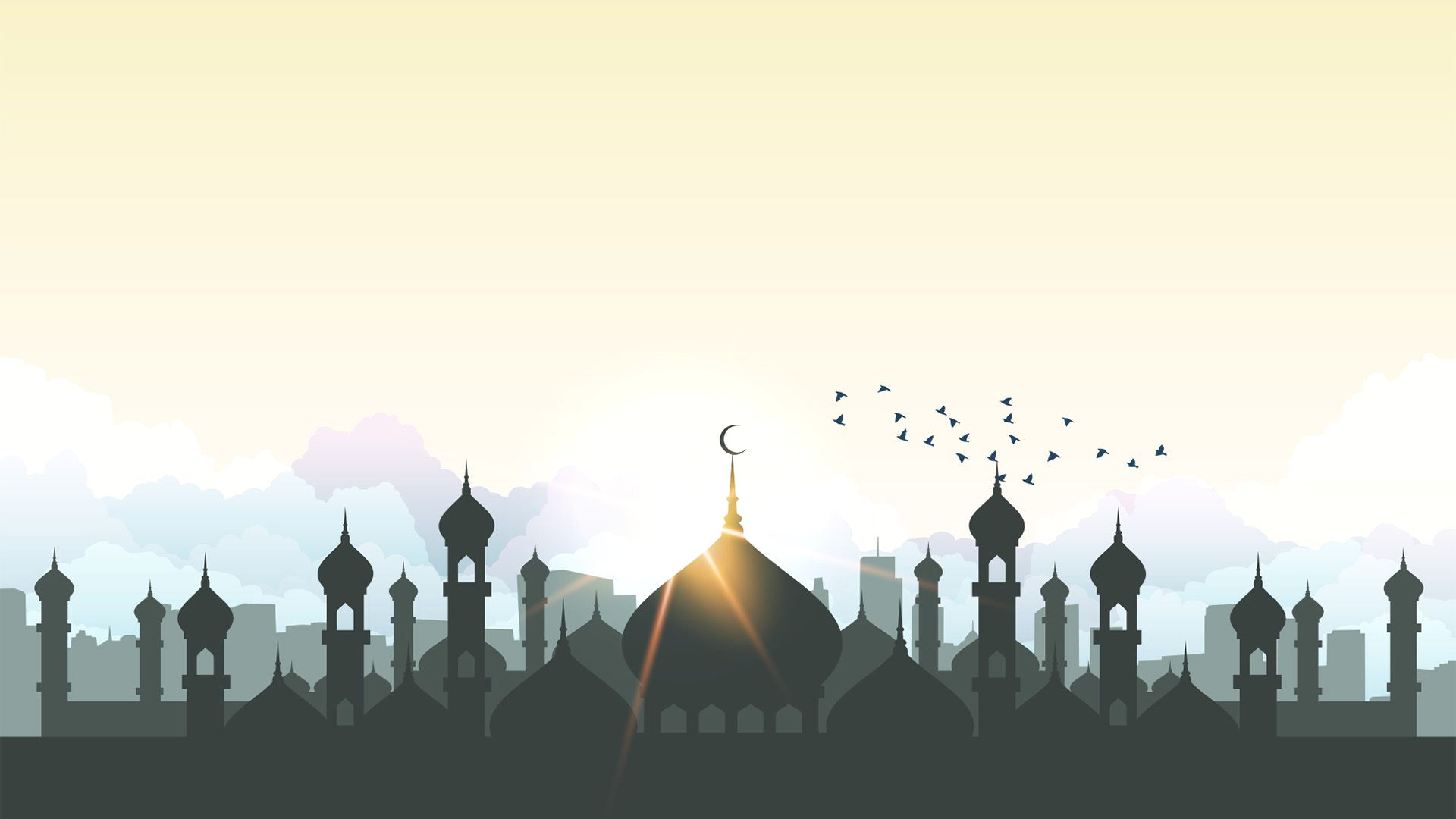 Elevate Your Mosque Slideshow with Elegant Islamic Templates