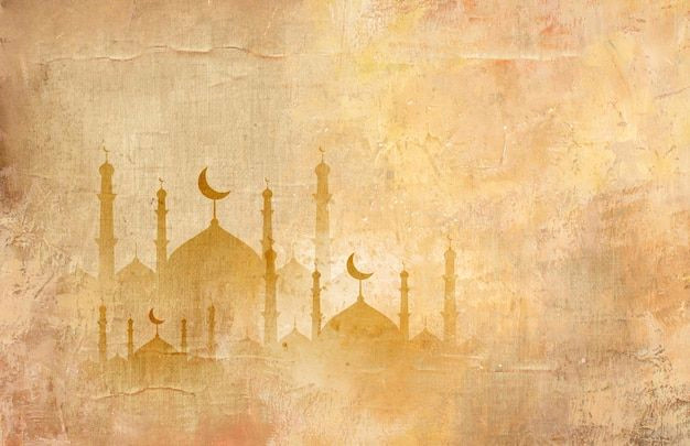 Ramadan Inspiration: Elegant Mosque Background Ramadan Inspiration: Elegant Mosque Background
