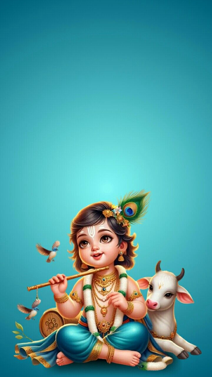 Devotees Rejoice: Stunning Krishna Wallpapers