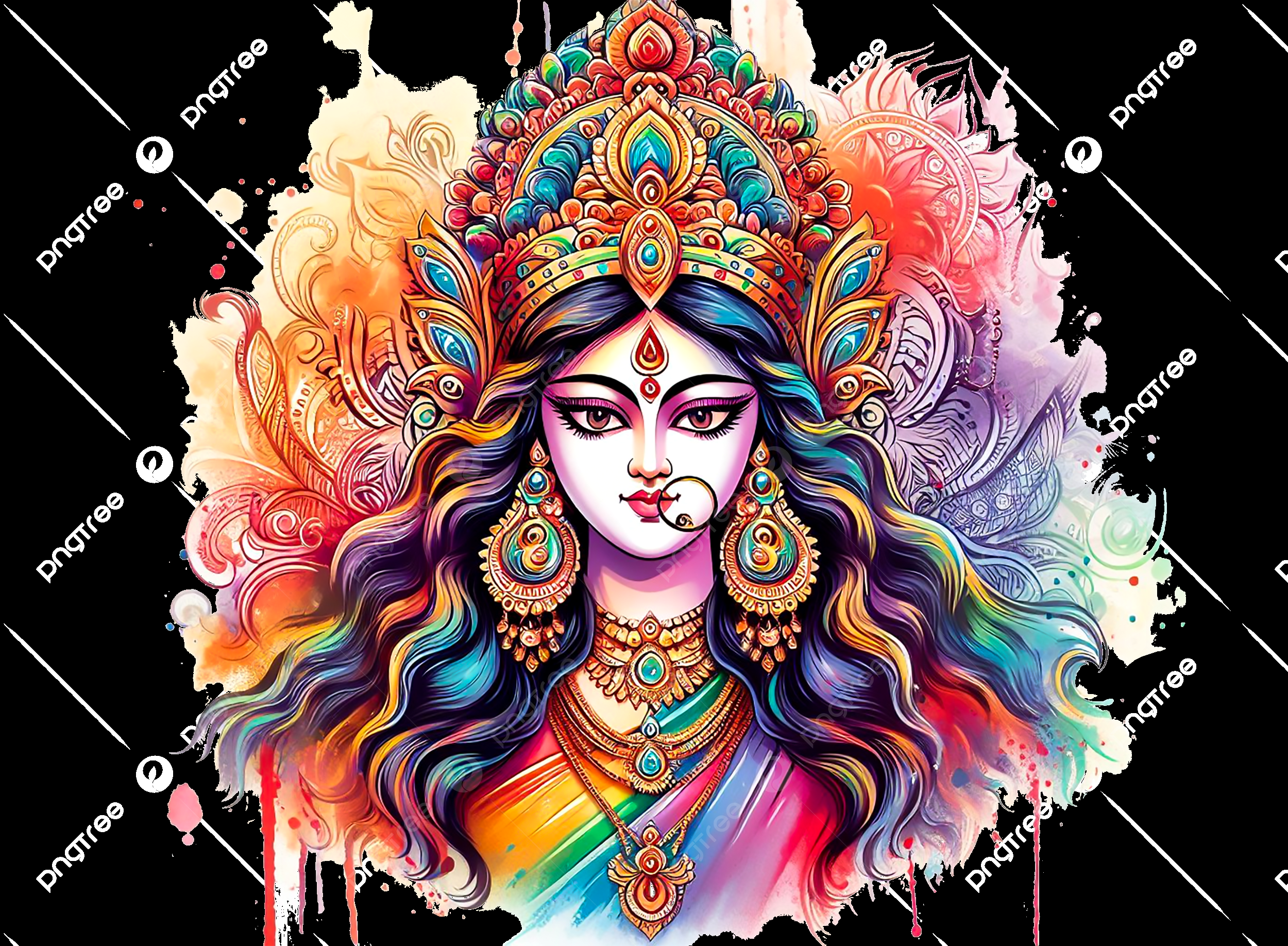 Download Free Navratri Vector Art for Your Festival Celebrations