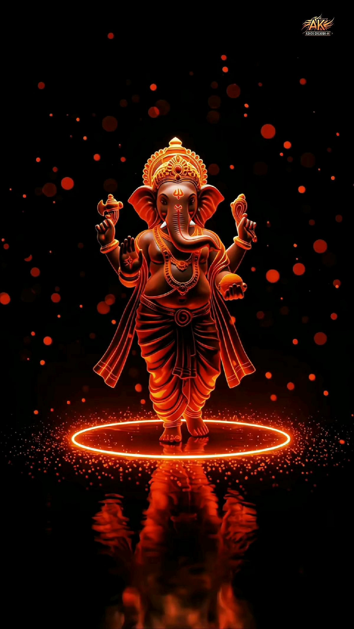 Bring Home the Blessing: Live Ganesh Ji Wallpaper Bring Home the Blessing: Live Ganesh Ji Wallpaper