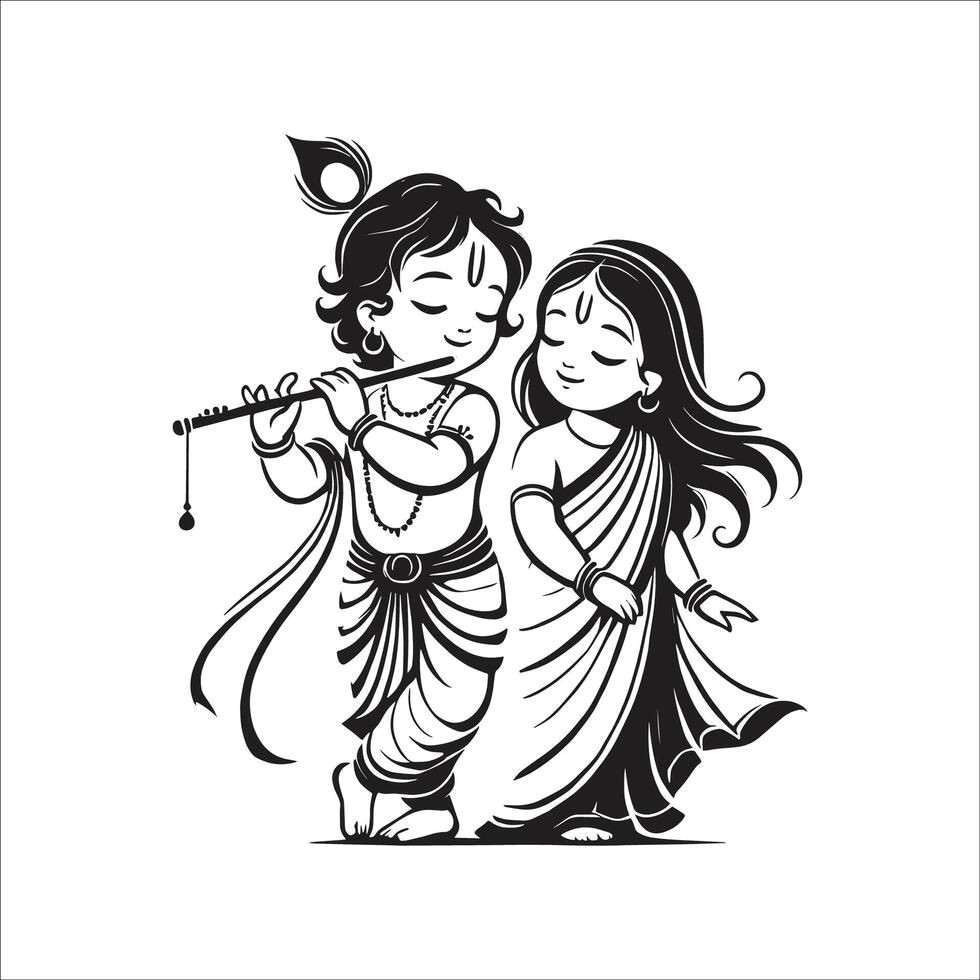 The Divine Love Story of Radha & Krishna: A Spiritual Romance