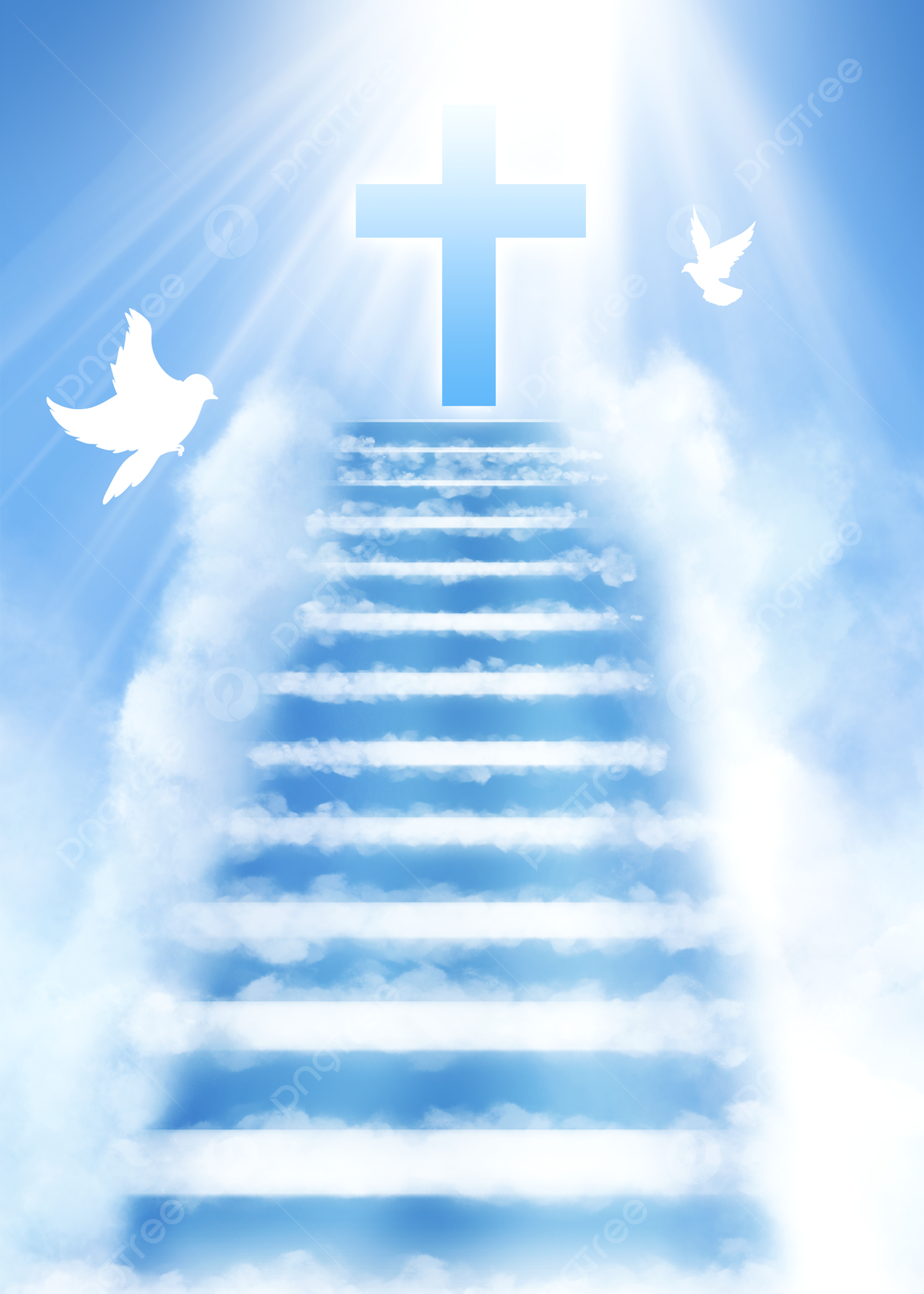 Free Heaven-Inspired Jesus Stairs Wallpaper Free Heaven-Inspired Jesus Stairs Wallpaper