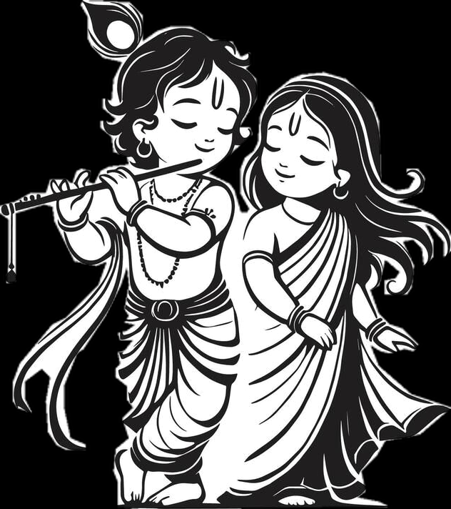 Love Beyond Mortal Forms: The Divine Dance of Radha and Krishna